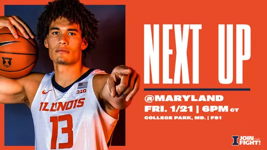 Illinois-Maryland Matchup Graphic