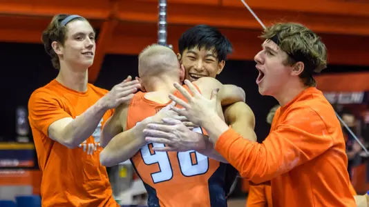 celebration orange and blue
