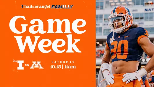 Game Week graphic vs. Minnesota