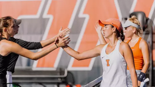 Megan Heuser, Kate DuongIllinois Fighting Illini Women's Tennis