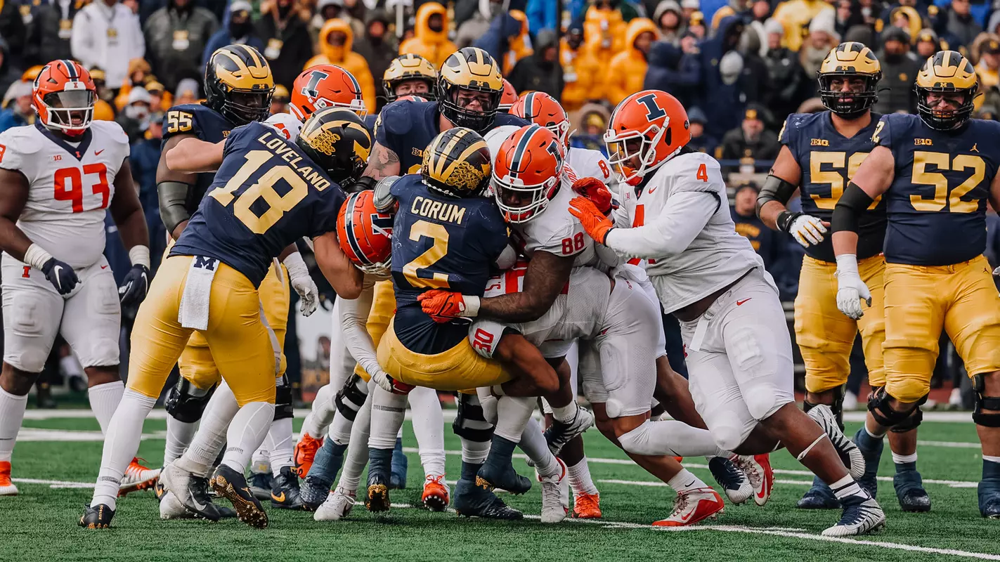 Keith Randolph Jr. at #3 Michigan 11/19/22