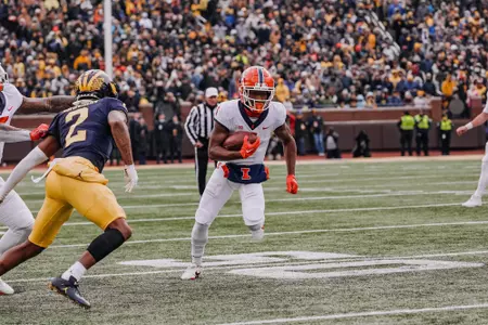 Illinois football at #3 Michigan, Nov. 19, 2022 at Michigan Stadium in Ann Arbor, Mich.