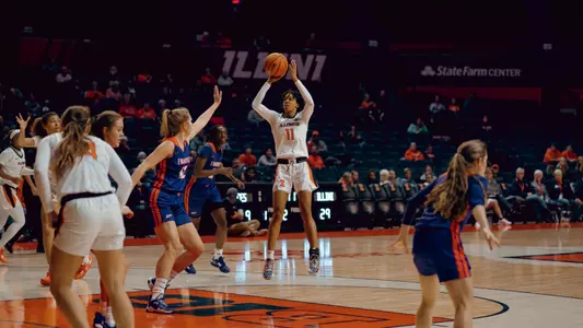 Jada Peebles Evansville at Illinois