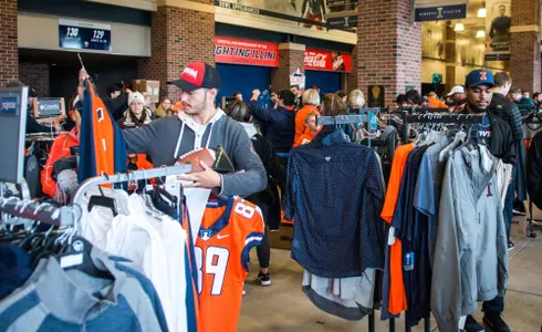 Gameday Spirit Merchandise Sale at Memorial Stadium