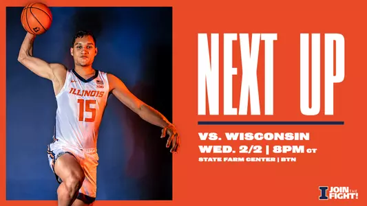 Illinois-Maryland Matchup Graphic