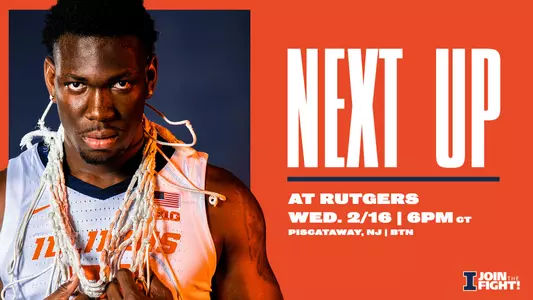 Illinois-Rutgers Matchup Graphic