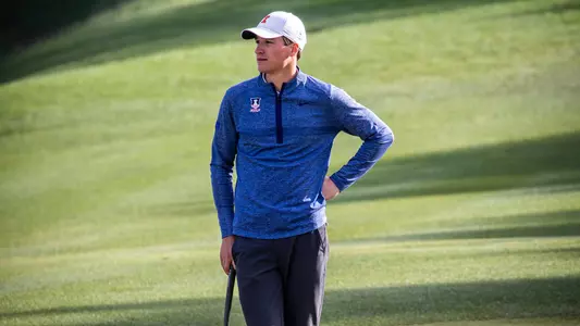 Adrien Dumont de Chassart at 2022 Southern Highlands Collegiate (Round 1)