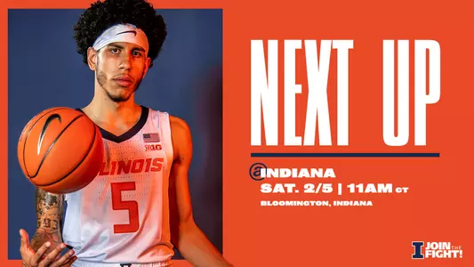 Illinois-Indiana Matchup Graphic