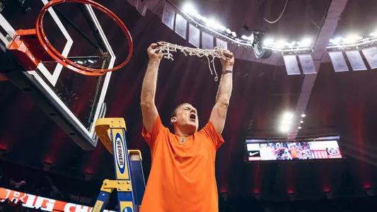 Underwood B1G Title Net Cutting