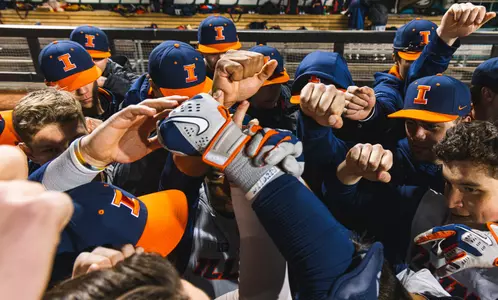Team huddle at Coastal