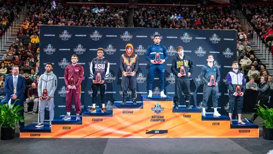 Byrd podium NCAAs