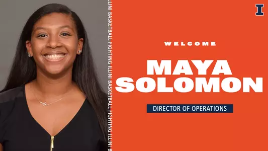 Maya Solomon welcome graphic