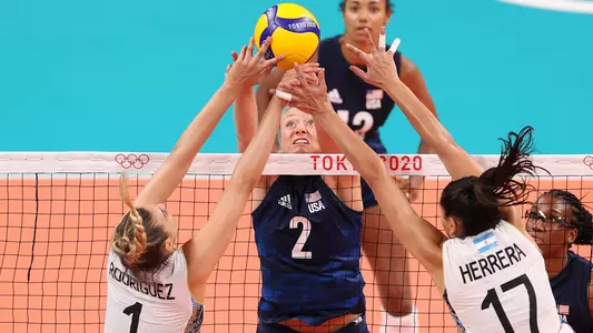 VB - Poulter at Tokyo Olympics