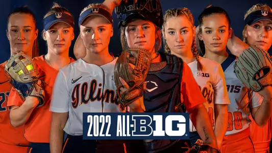 All-Big Ten softball