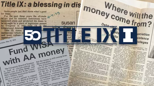 Title IX 50th Anniversary - Daily Illini web header