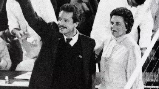 Mike Hebert and Karol Kahrs