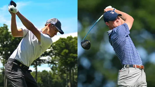 Adrien Dumont de Chassart and Tommy Kuhl at 2022 US Amateur
