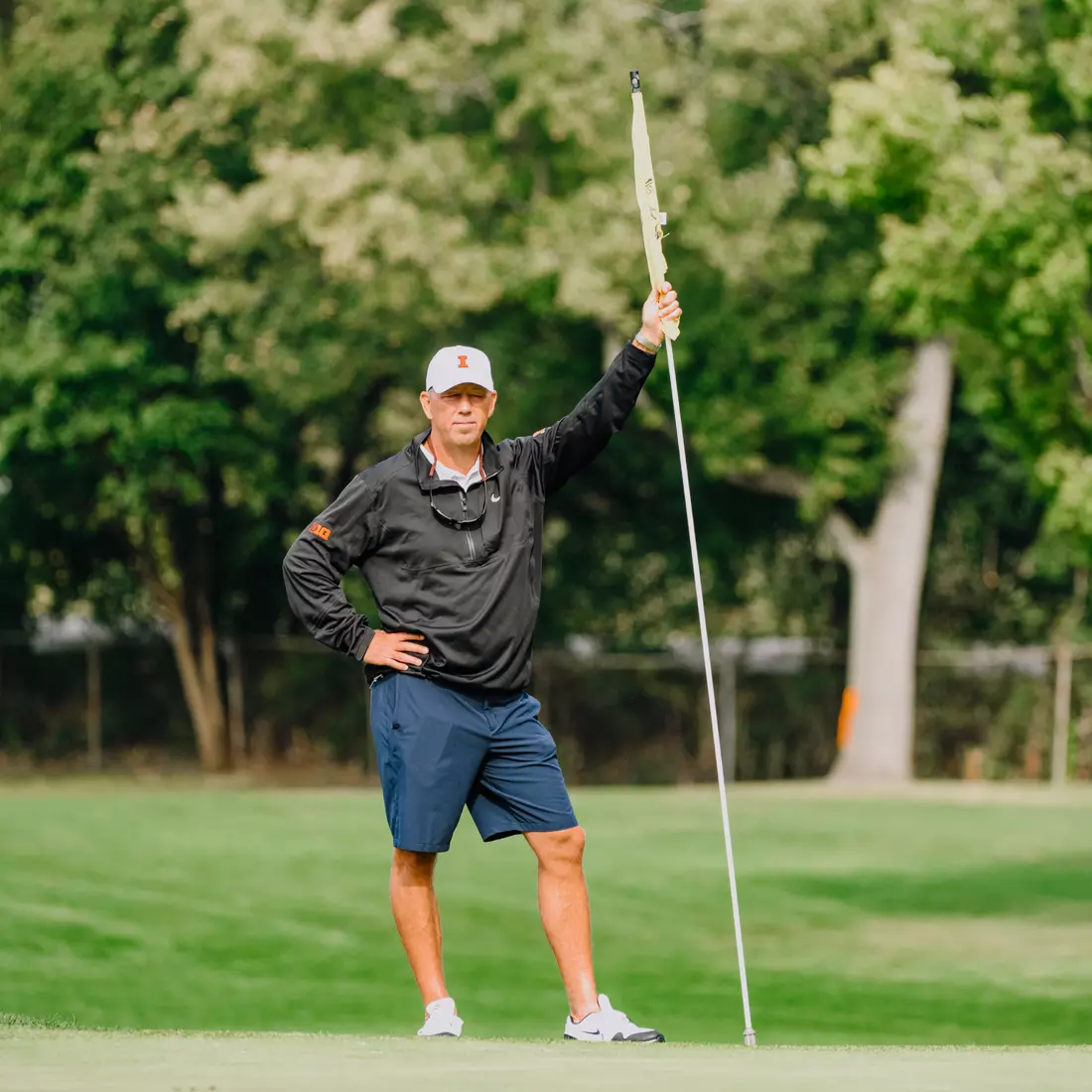 Head Coach Mike Small
Illinois Fighting Illini Men's Golf - 9/18/22