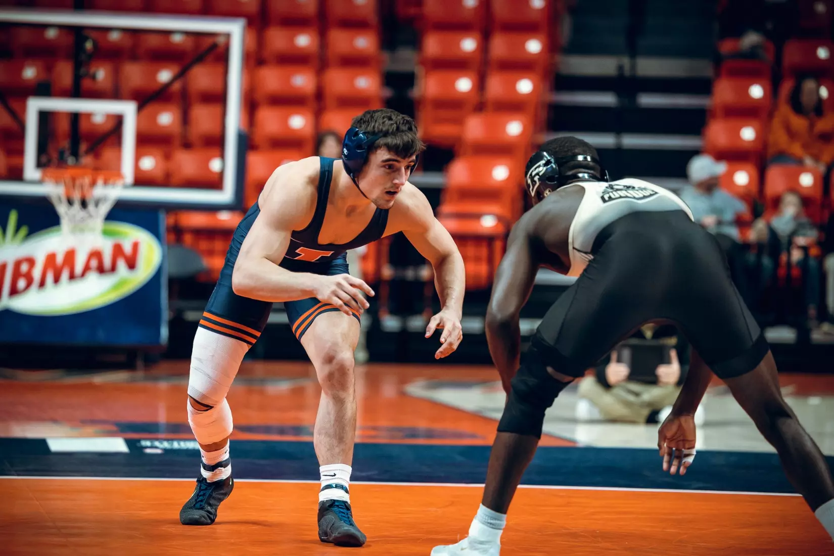 #22 Illini wrestling vs. Purdue, Jan. 14, 2023 at State Farm Center in Champaign, Ill.