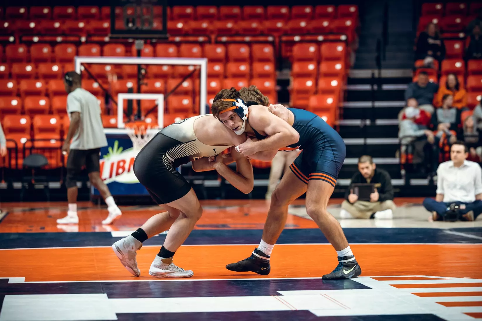#22 Illini wrestling vs. Purdue, Jan. 14, 2023 at State Farm Center in Champaign, Ill.