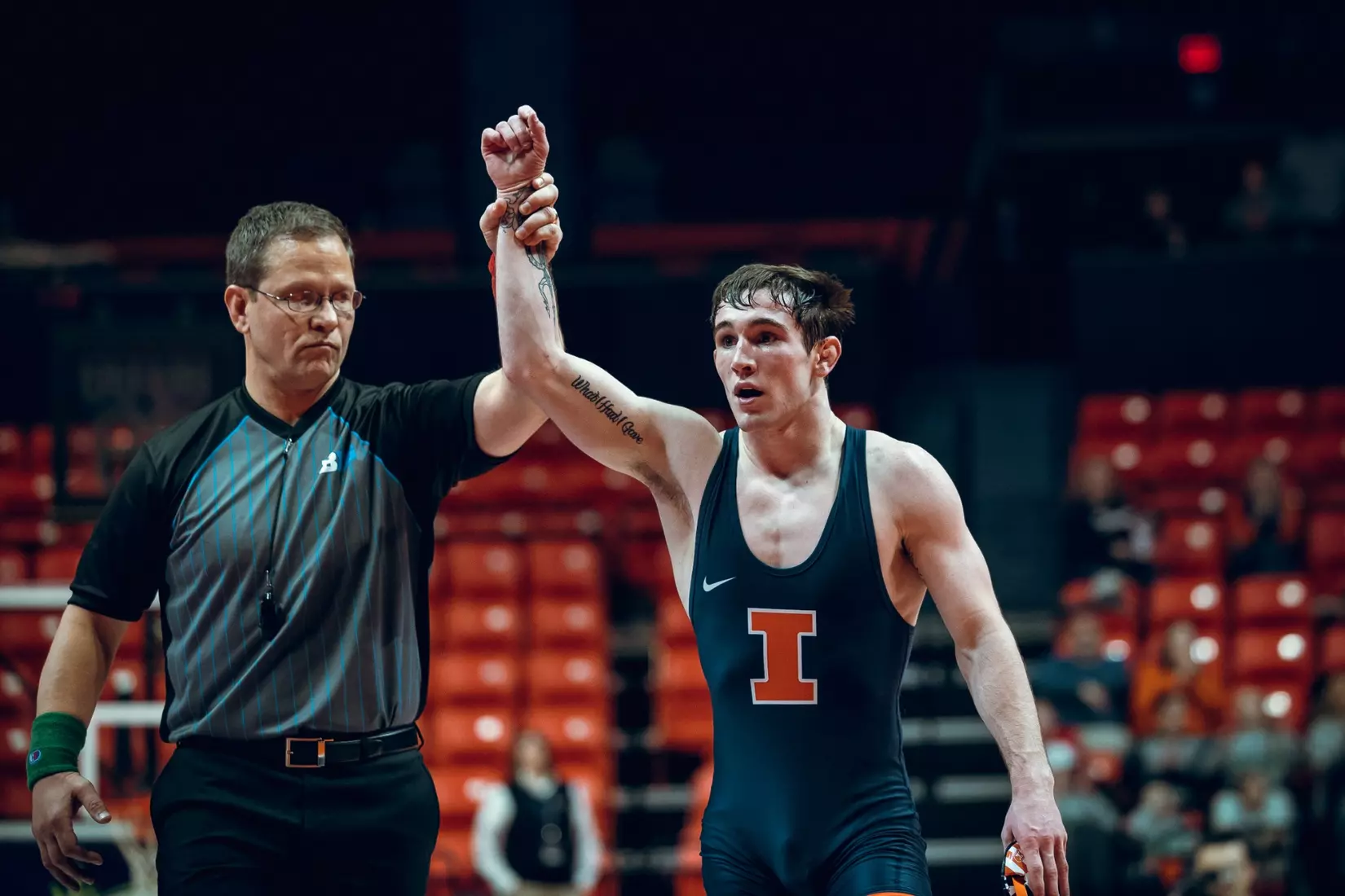 #22 Illini wrestling vs. Purdue, Jan. 14, 2023 at State Farm Center in Champaign, Ill.