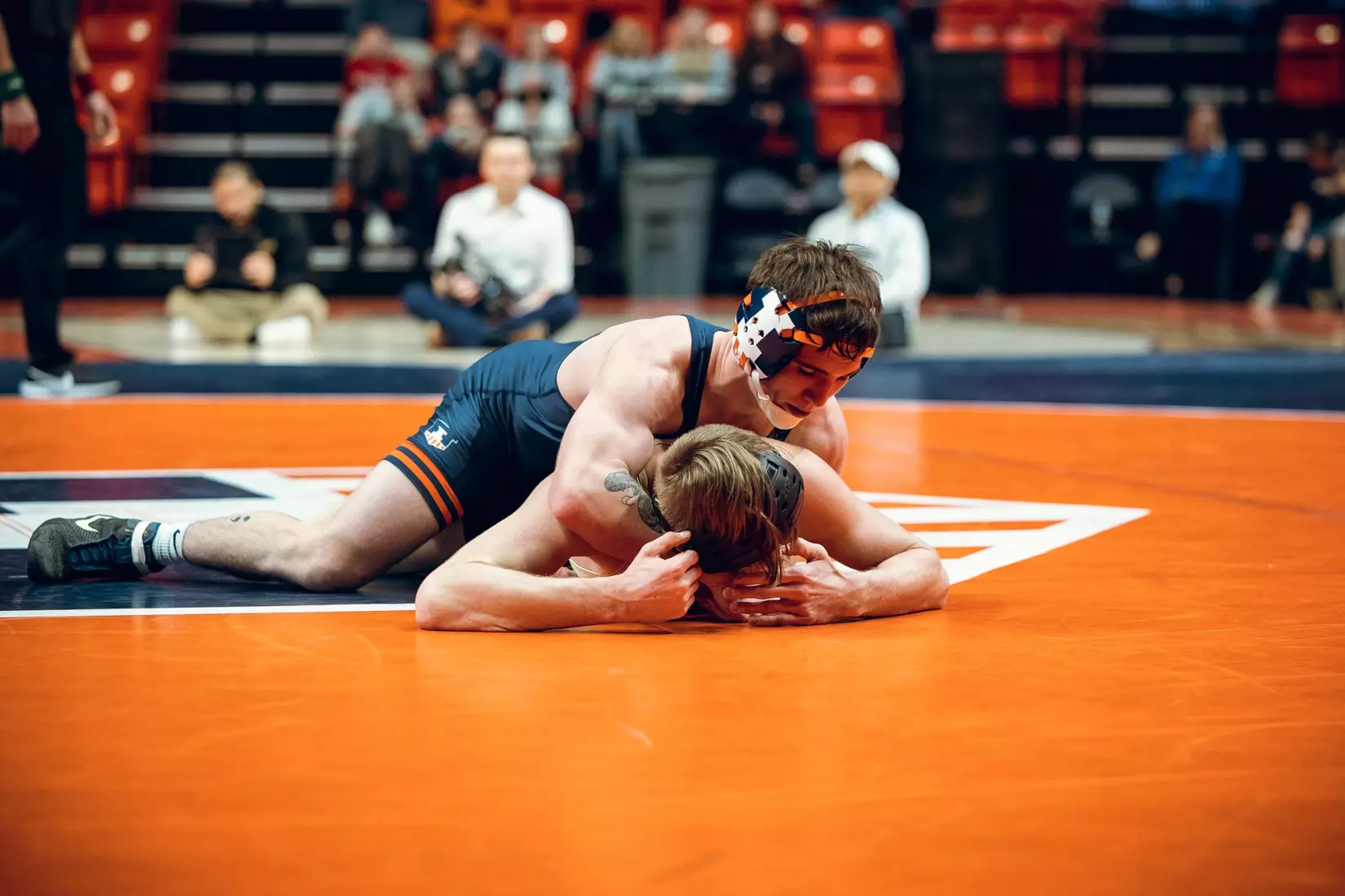 #22 Illini wrestling vs. Purdue, Jan. 14, 2023 at State Farm Center in Champaign, Ill.