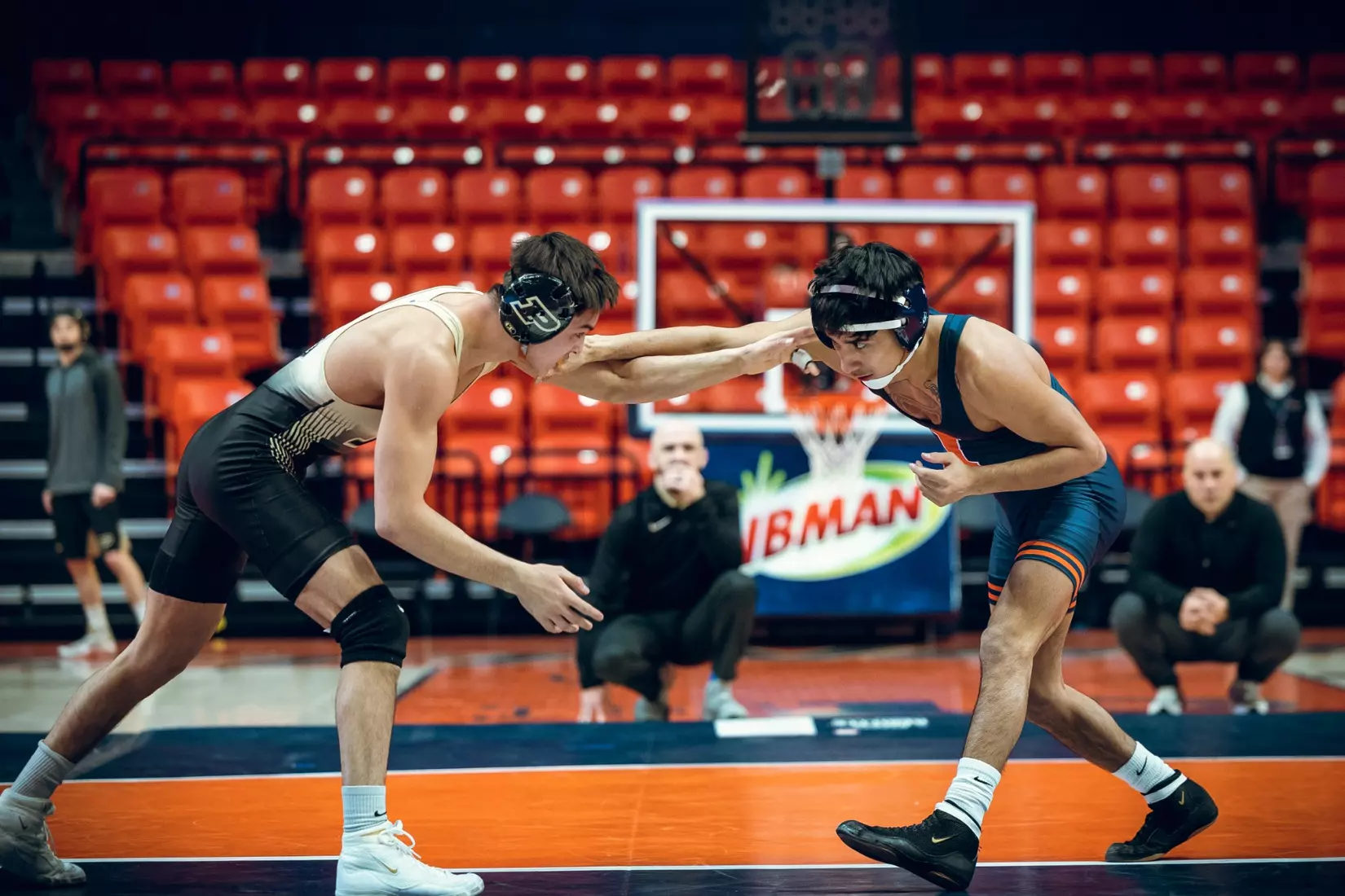 #22 Illini wrestling vs. Purdue, Jan. 14, 2023 at State Farm Center in Champaign, Ill.