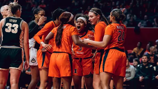 Team huddle