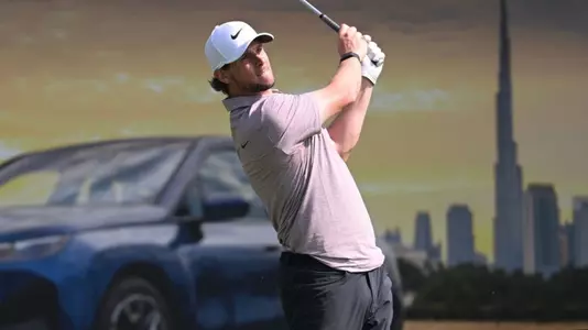 Thomas Pieters at 2023 Hero Dubai Desert Classic (Getty)