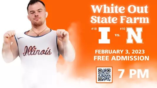 Wrestling white out Nebraska