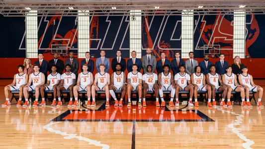 Illinois Men's Basketball Team Photo 2023-24
