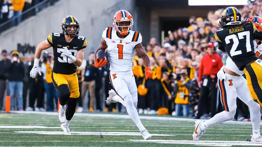 Illinois at Iowa FB 11/18/23 (Isaiah Williams)