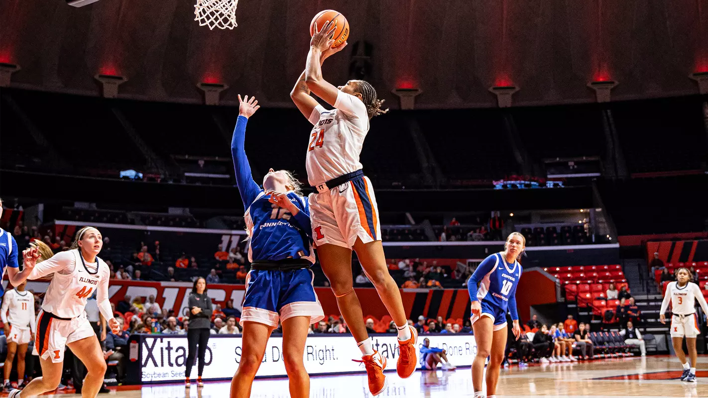 Illinois WBB vs CCSU - 11/29/23 - Adalia McKenzie