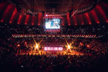 Illini men's basketball vs. No. 21 Northwestern, Thursday, Feb. 23, 2023 at State Farm Center.