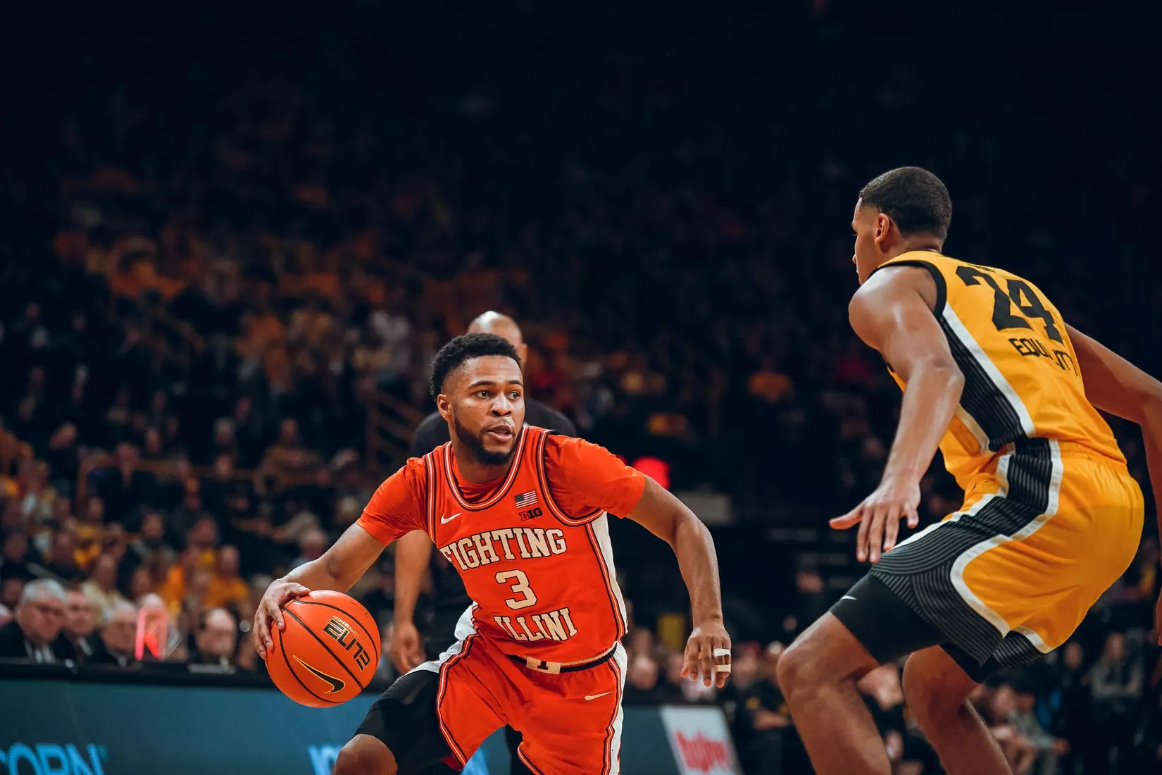 Illini men's basketball at Iowa, Saturday, Feb. 4, 2023 at Carver-Hawkeye Arena in Iowa City, Iowa.