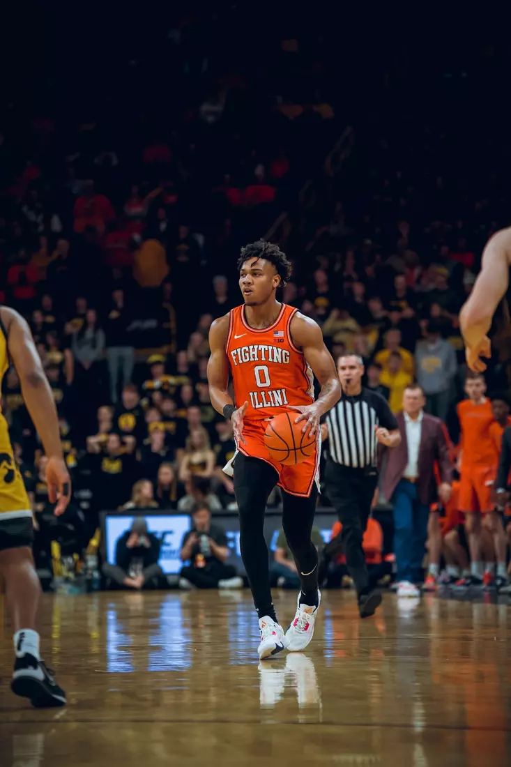 Illini men's basketball at Iowa, Saturday, Feb. 4, 2023 at Carver-Hawkeye Arena in Iowa City, Iowa.