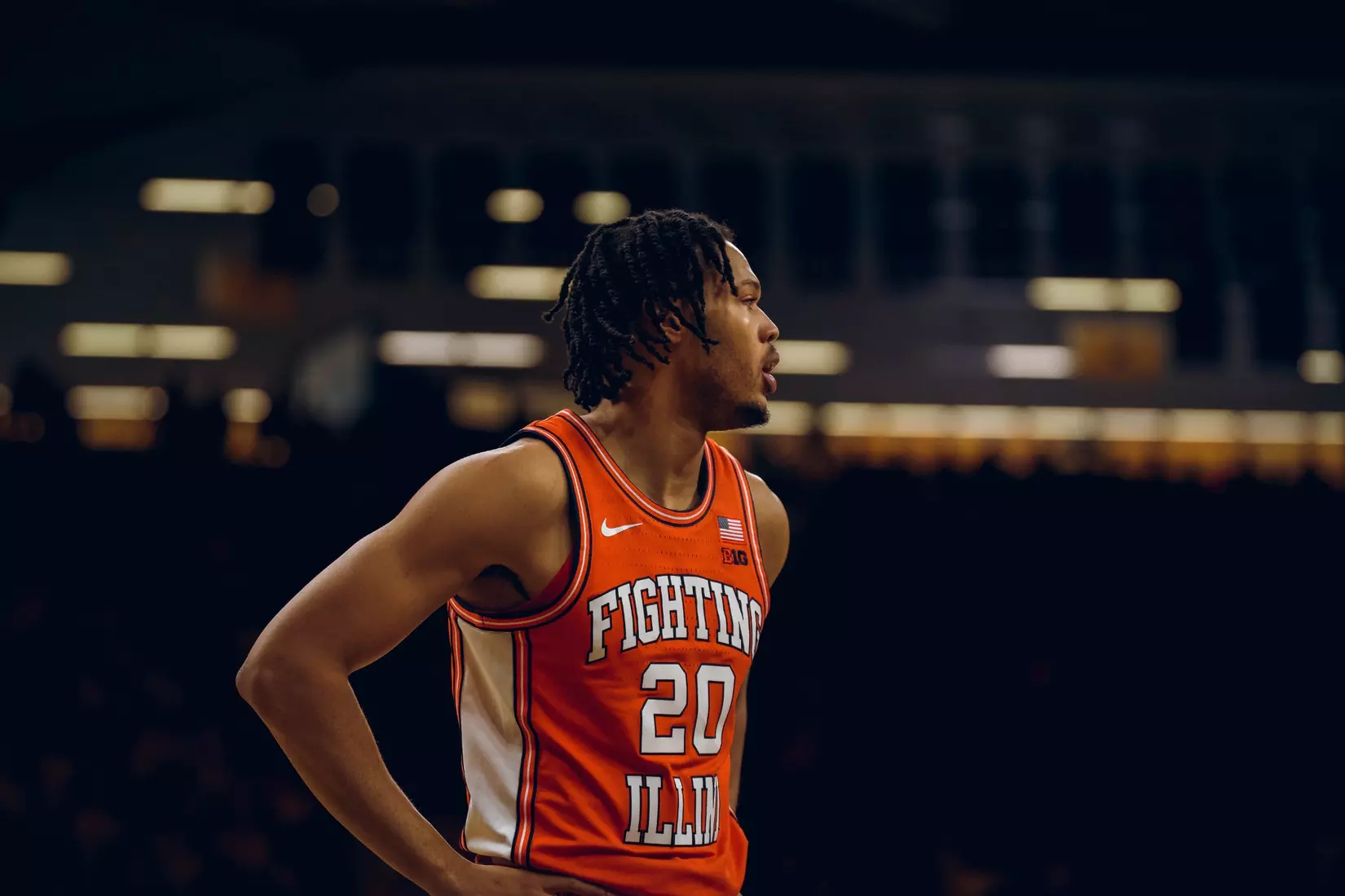 Illini men's basketball at Iowa, Saturday, Feb. 4, 2023 at Carver-Hawkeye Arena in Iowa City, Iowa.