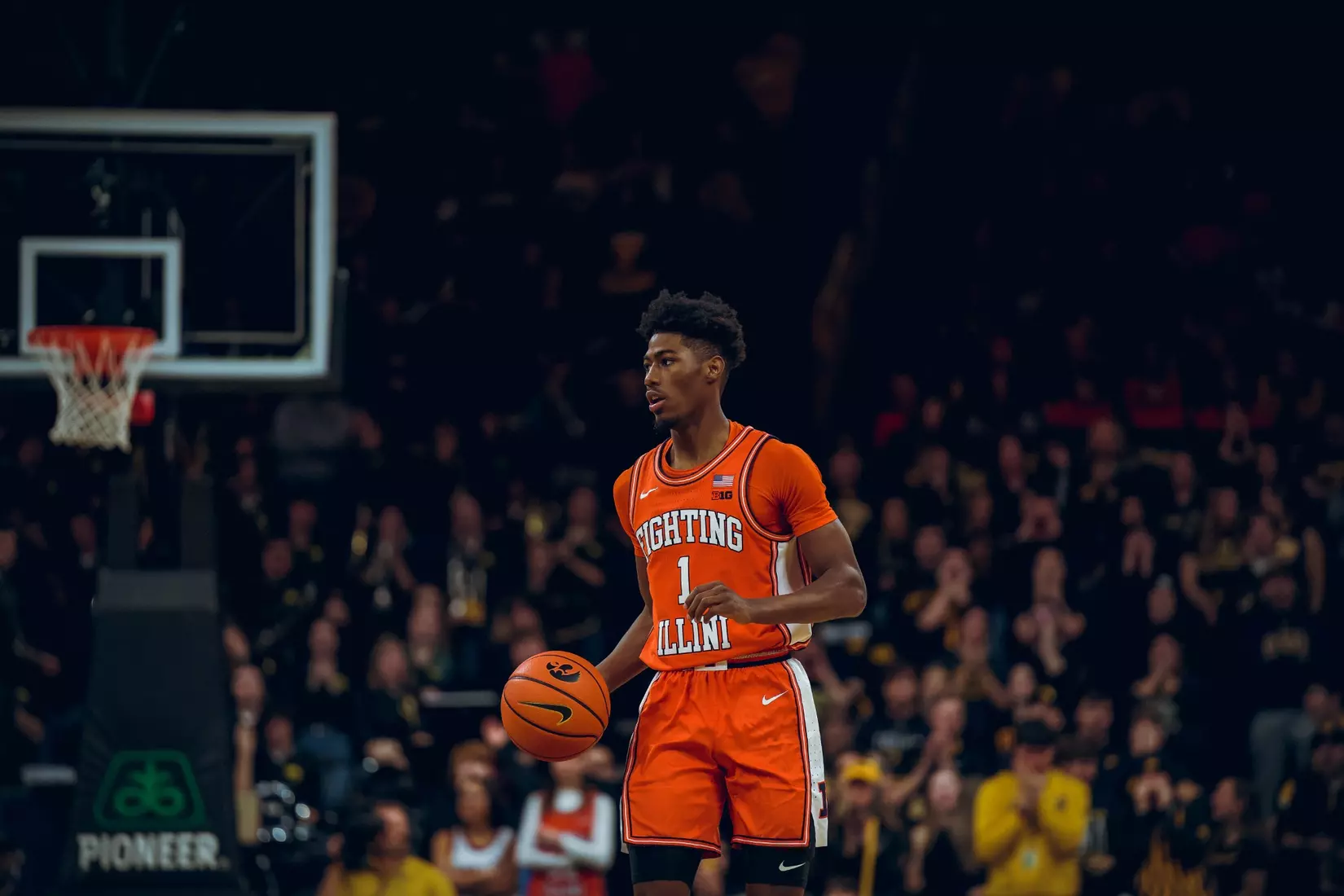 Illini men's basketball at Iowa, Saturday, Feb. 4, 2023 at Carver-Hawkeye Arena in Iowa City, Iowa.