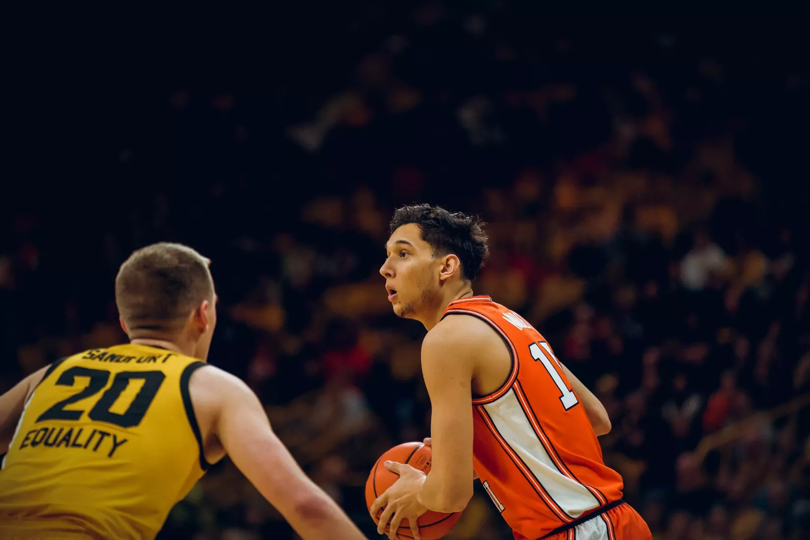 Illini men's basketball at Iowa, Saturday, Feb. 4, 2023 at Carver-Hawkeye Arena in Iowa City, Iowa.