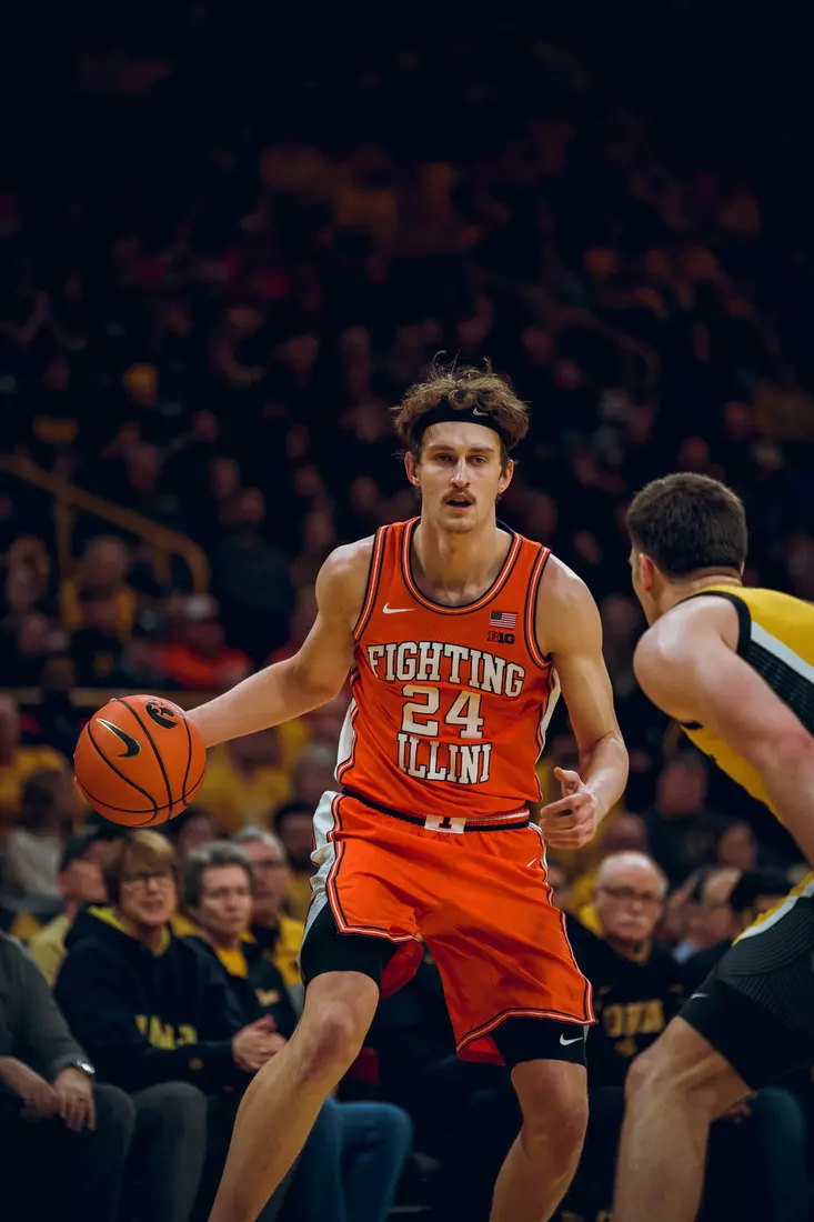 Illini men's basketball at Iowa, Saturday, Feb. 4, 2023 at Carver-Hawkeye Arena in Iowa City, Iowa.