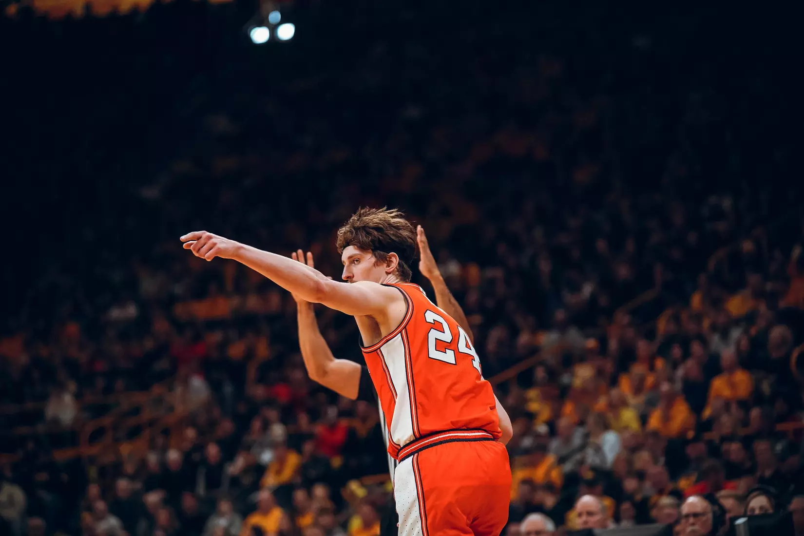 Illini men's basketball at Iowa, Saturday, Feb. 4, 2023 at Carver-Hawkeye Arena in Iowa City, Iowa.