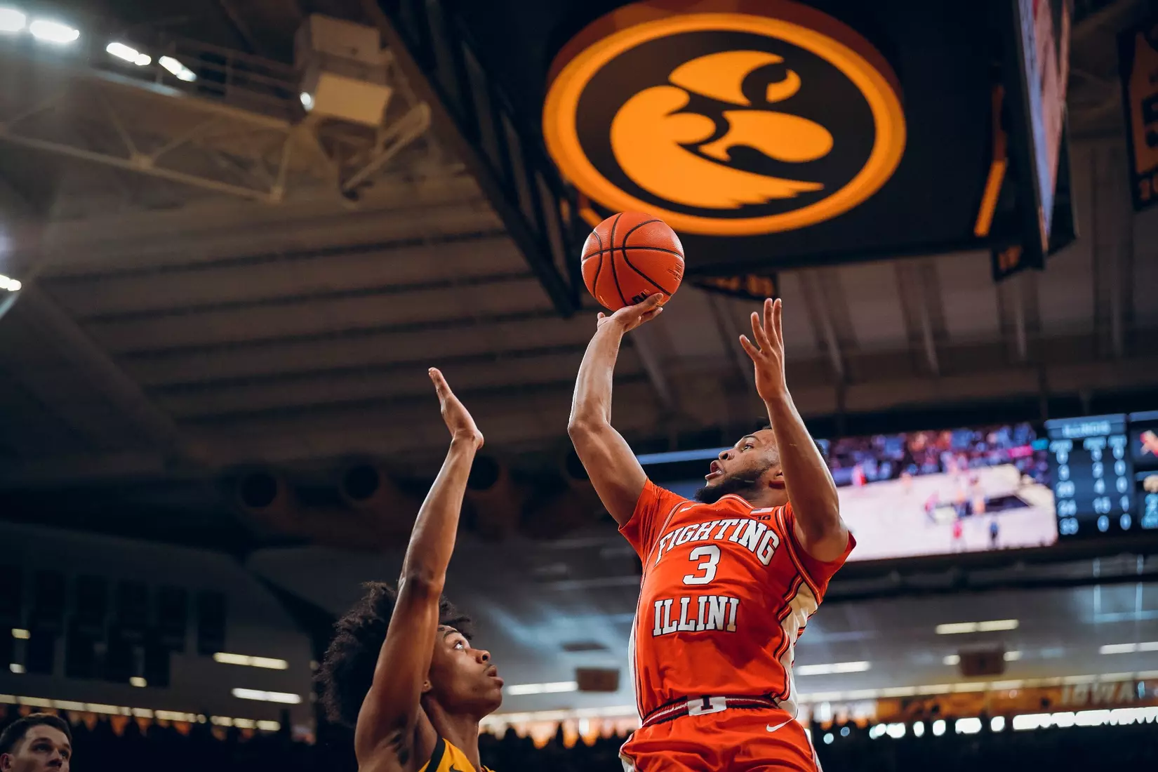 Illini men's basketball at Iowa, Saturday, Feb. 4, 2023 at Carver-Hawkeye Arena in Iowa City, Iowa.