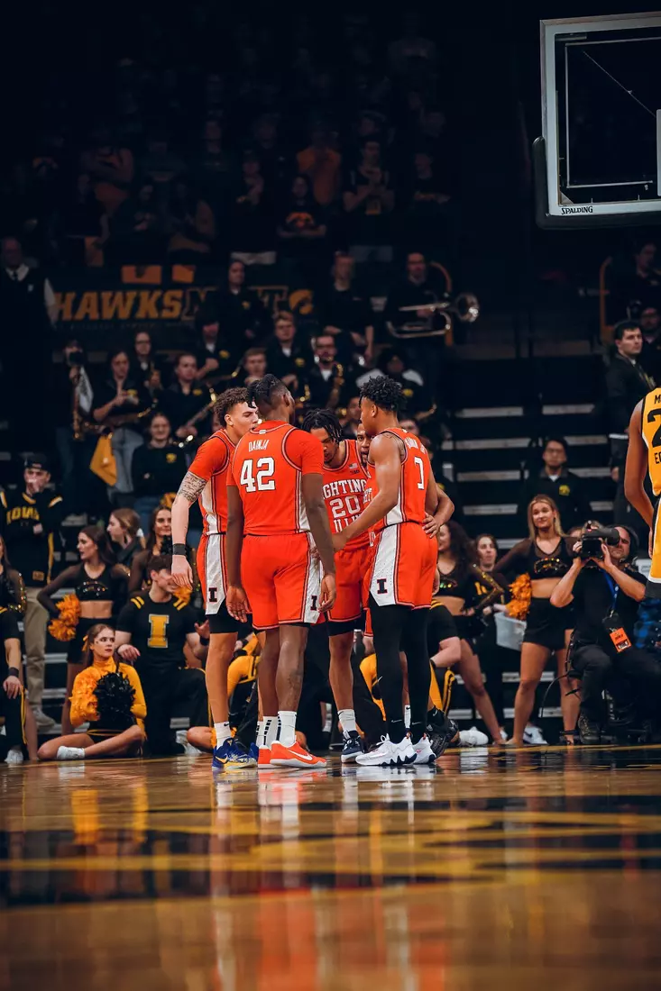 Illini men's basketball at Iowa, Saturday, Feb. 4, 2023 at Carver-Hawkeye Arena in Iowa City, Iowa.