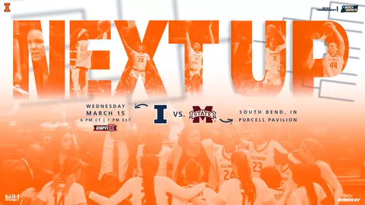 NCAA First Four Next Up Graphic