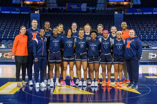 NCAA Tournament WBB team photo