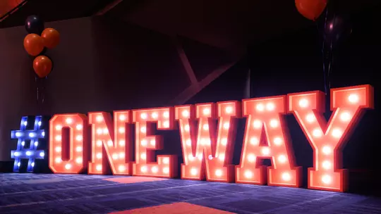 #OneWay sign generic