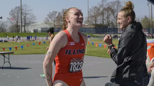 Kenli Nettles at Fighting Illini Challenge