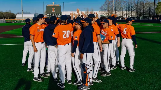 Baseball Team Huddle