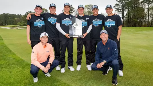2023 Big Ten Men's Golf Champions Team Photo