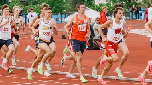 Will O'Brien at B1G Outdoor Championships 5.12.23